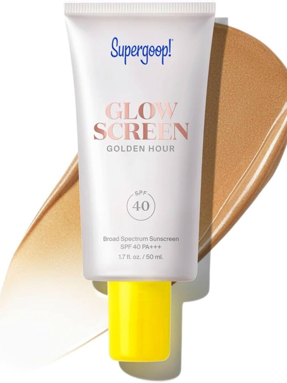 Supergoop! GOLDEN HOUR Glowscreen SPF 40 Sunscreen NEW UNUSED EX03/27